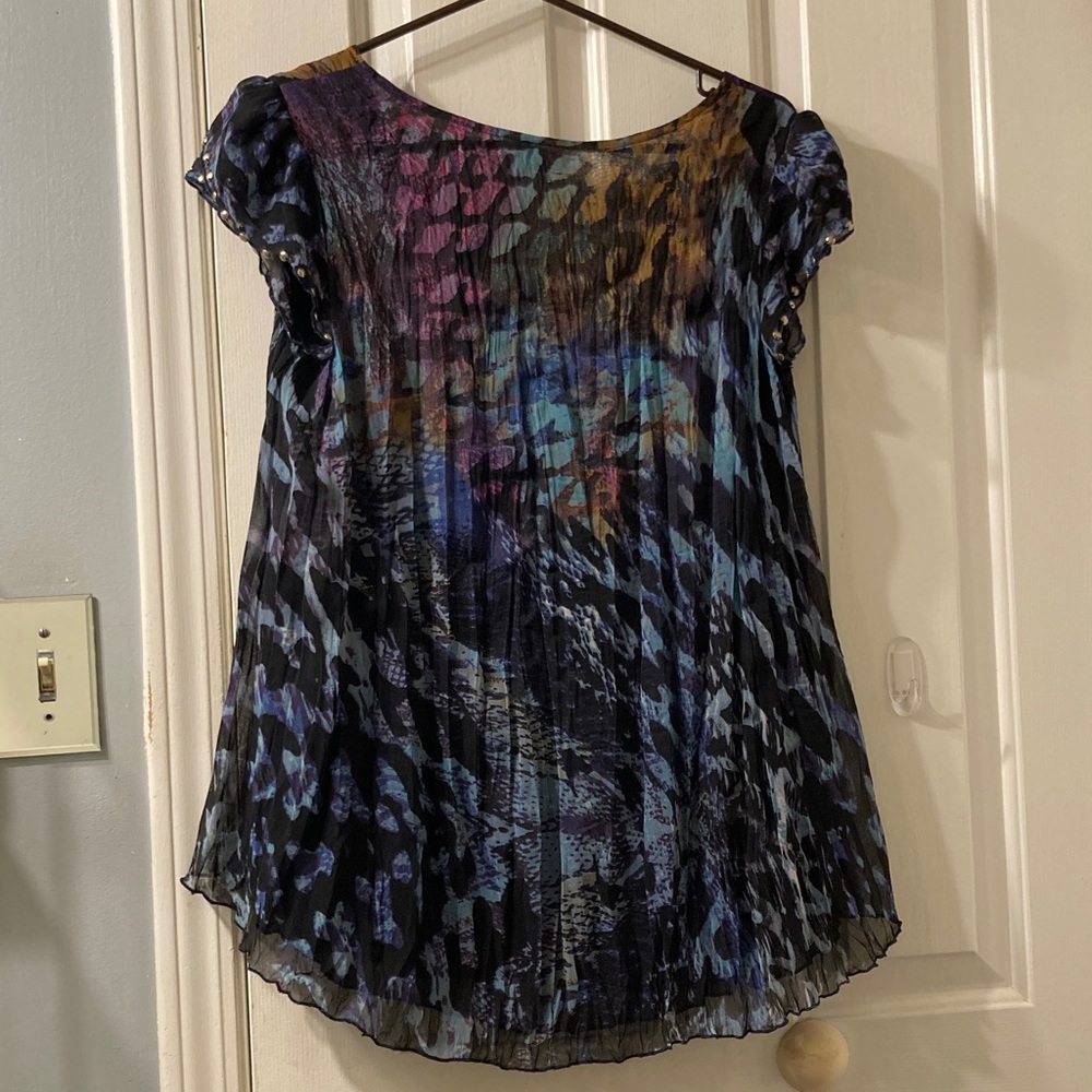 Multicolor Women's Top - Picture 4 of 5